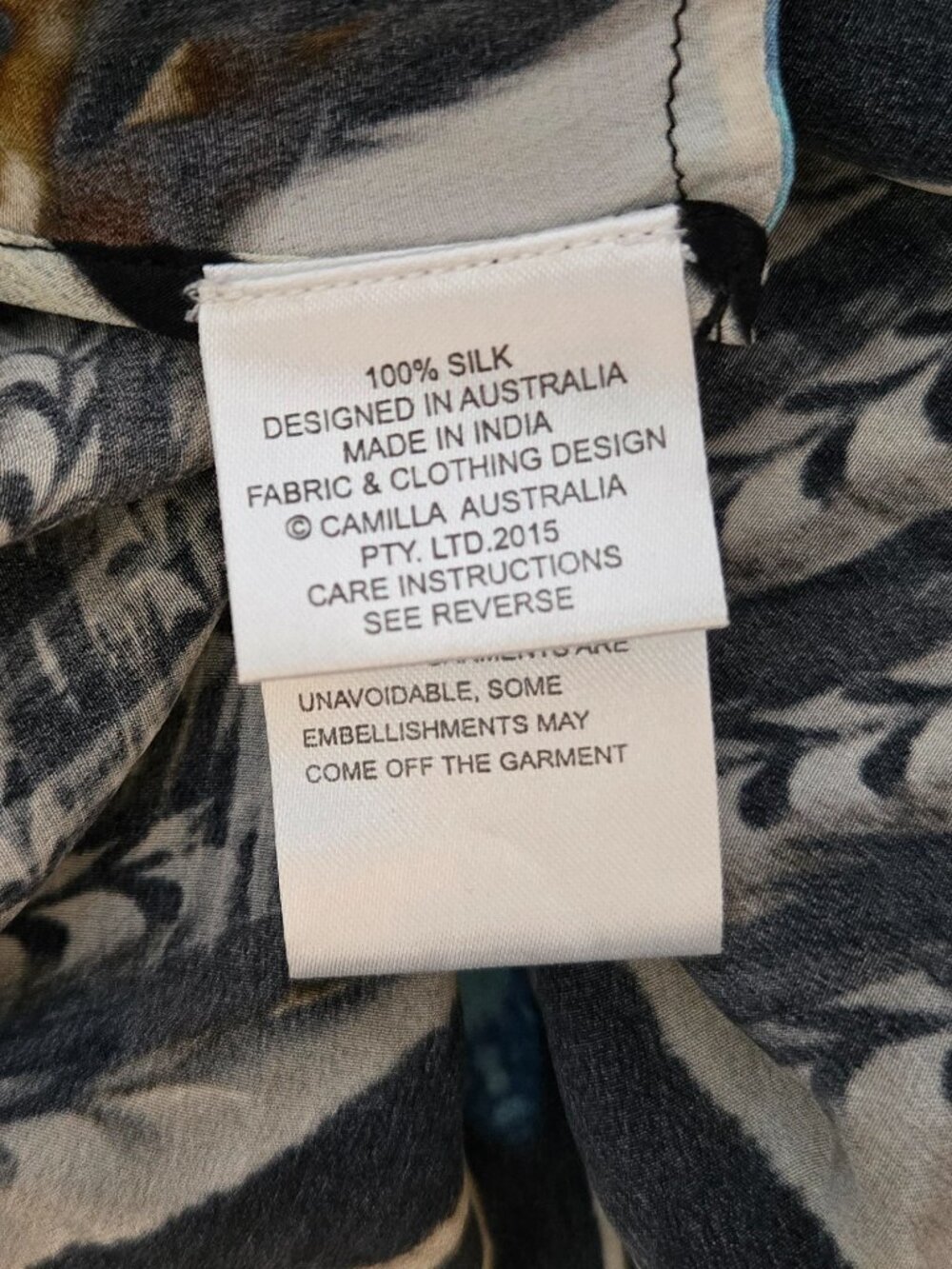 Camilla Nine Lives Wrap Harem Pants Size 10 Medium - Picture 12 of 14
